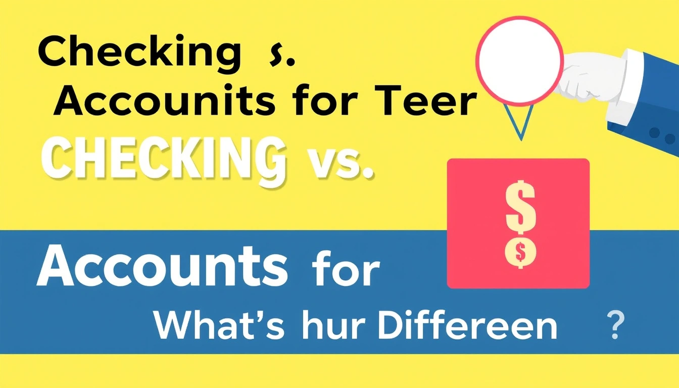 Checking vs. Savings Accounts for Teens: What’s the Difference?