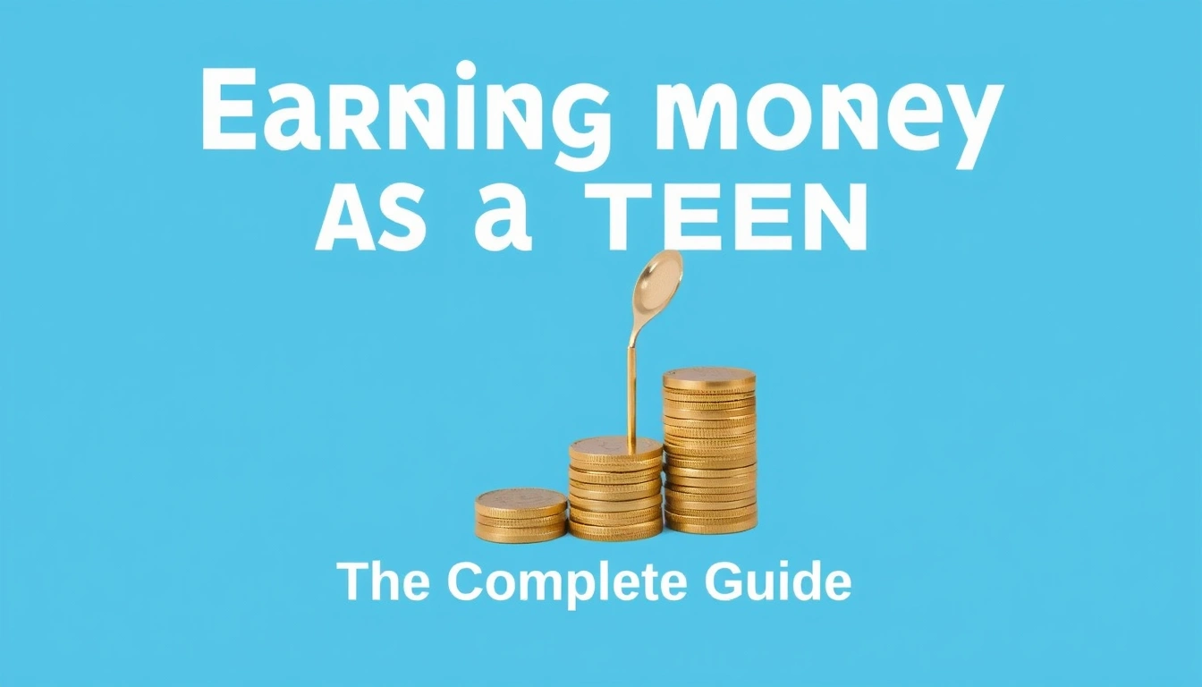 Earning money as a teen — The Complete Guide