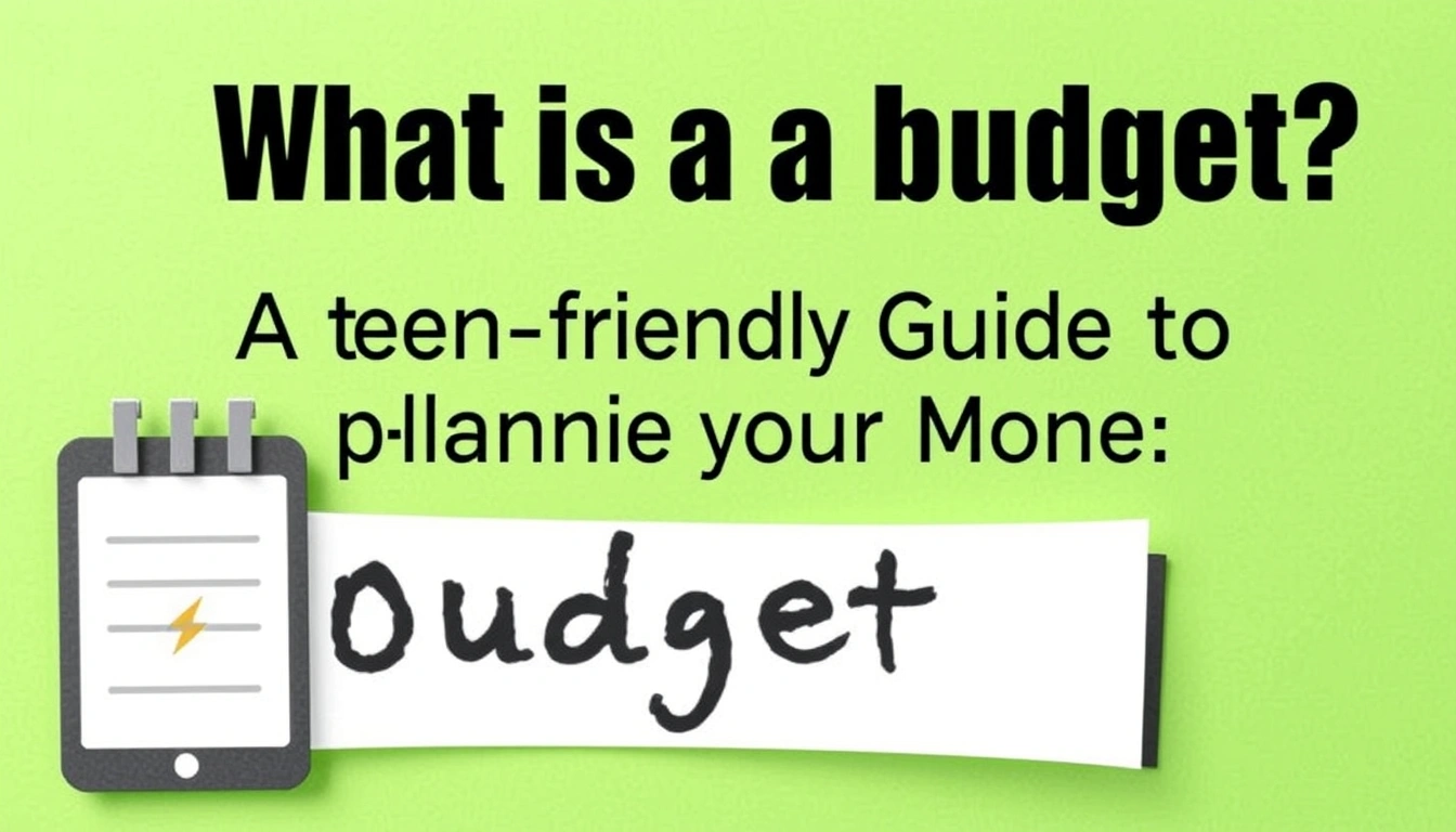 What Is a Budget? A Teen-Friendly Guide to Planning Your Money
